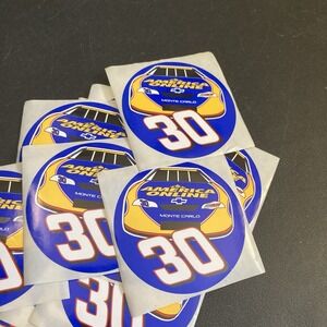 NASCAR 30 Jeff Green America Online Monte Carlo Car Racing Decal Sticker Lot 16x